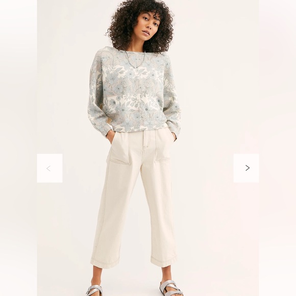 Free People Tops - Free People Martin Pullover in Floral